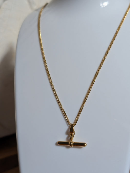 Cross The T Necklace